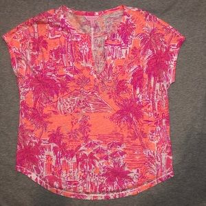 Lily Pulitzer print shirt
